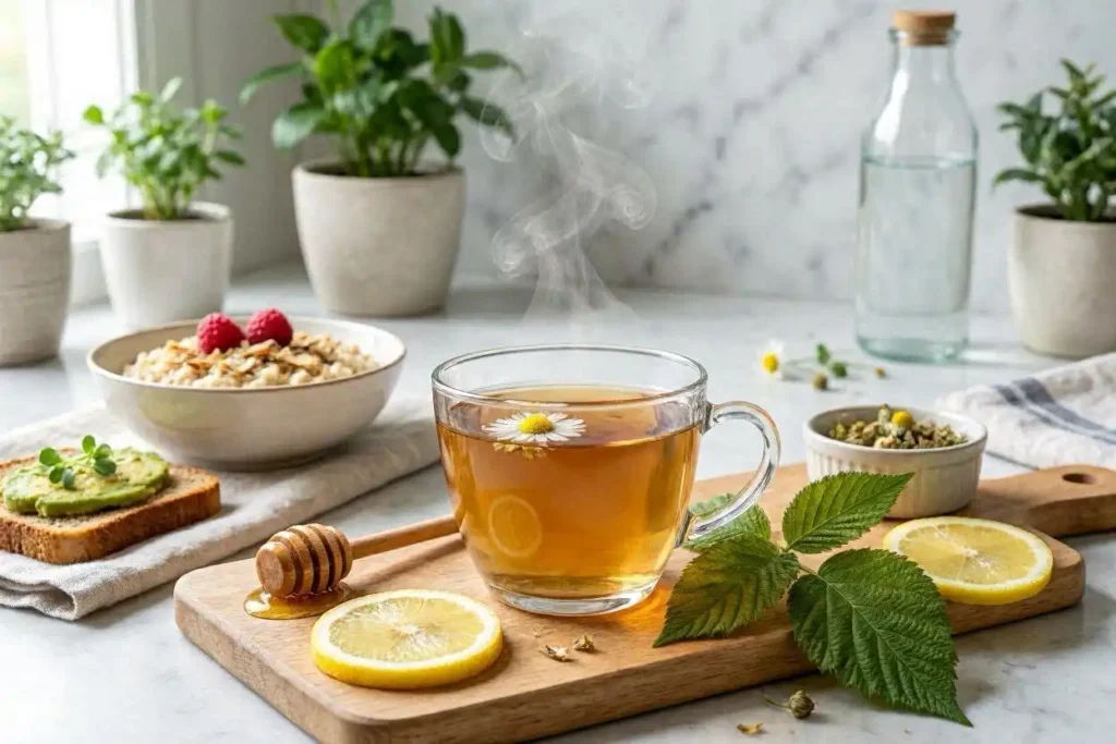 health benefits of drink raspberry leaf tea 