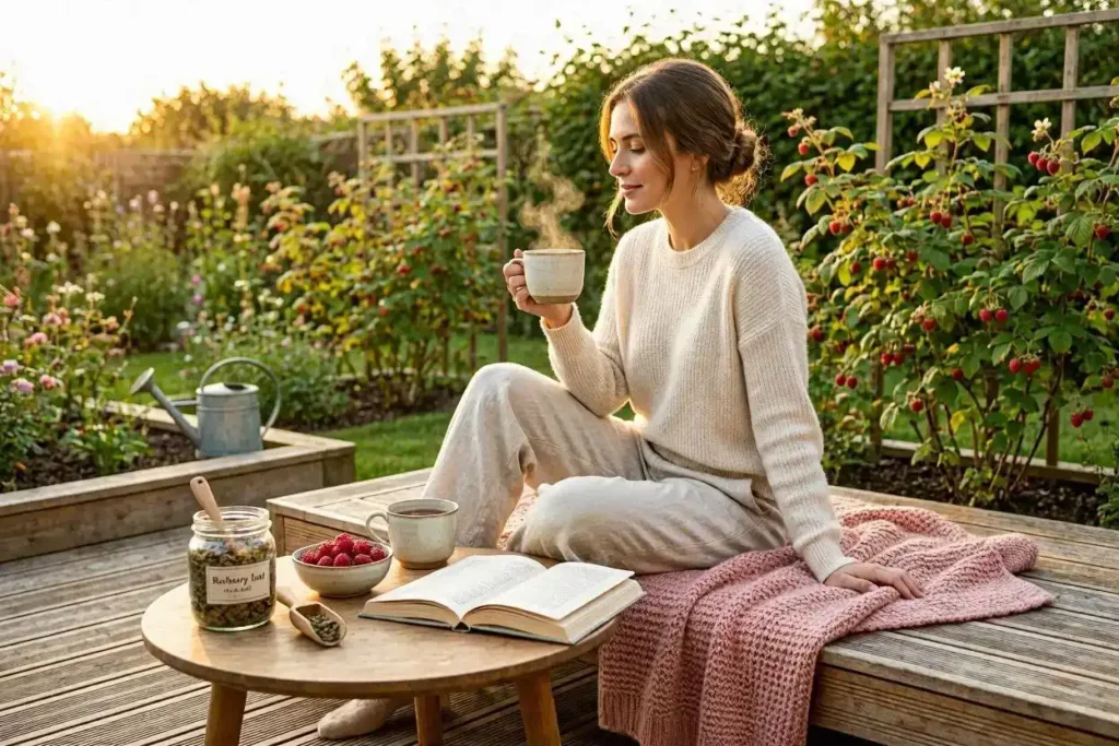 Peaceful lifestyle photography