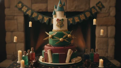Harry Potter Birthday Cake