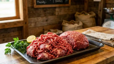 grass fed ground beef