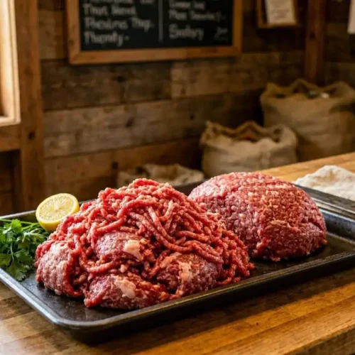 grass fed ground beef