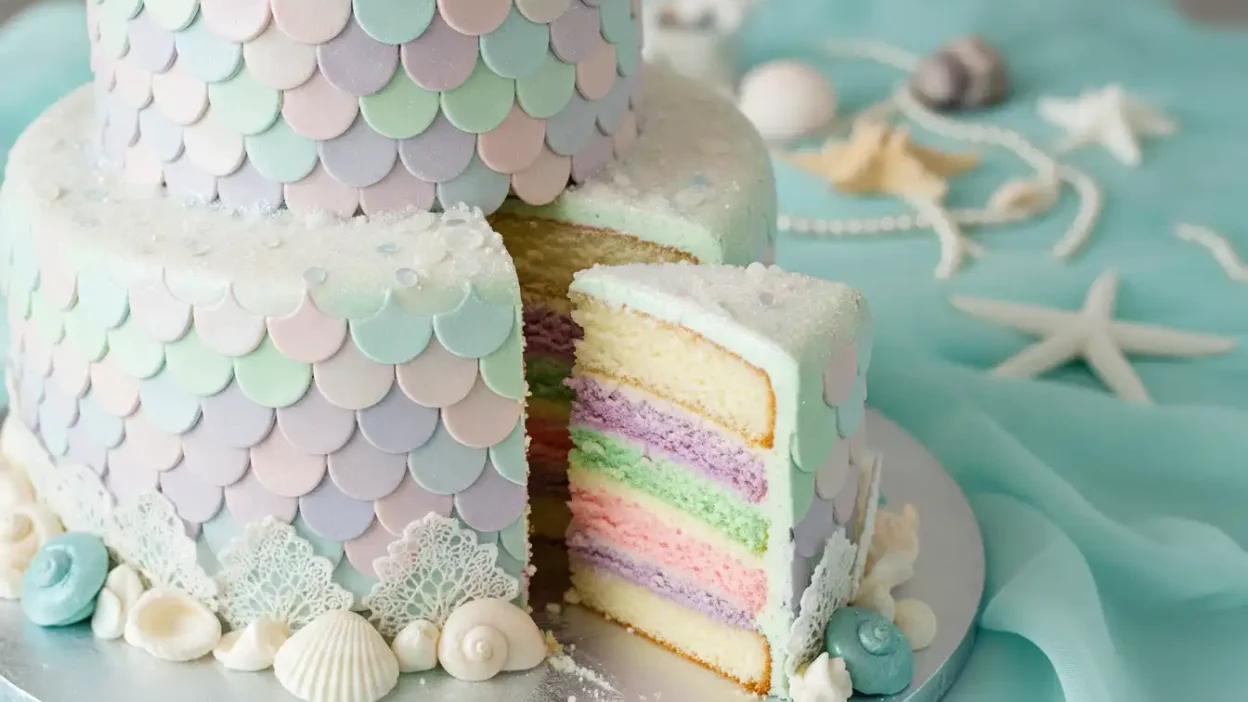 mermaid cake