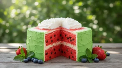 watermelon cake