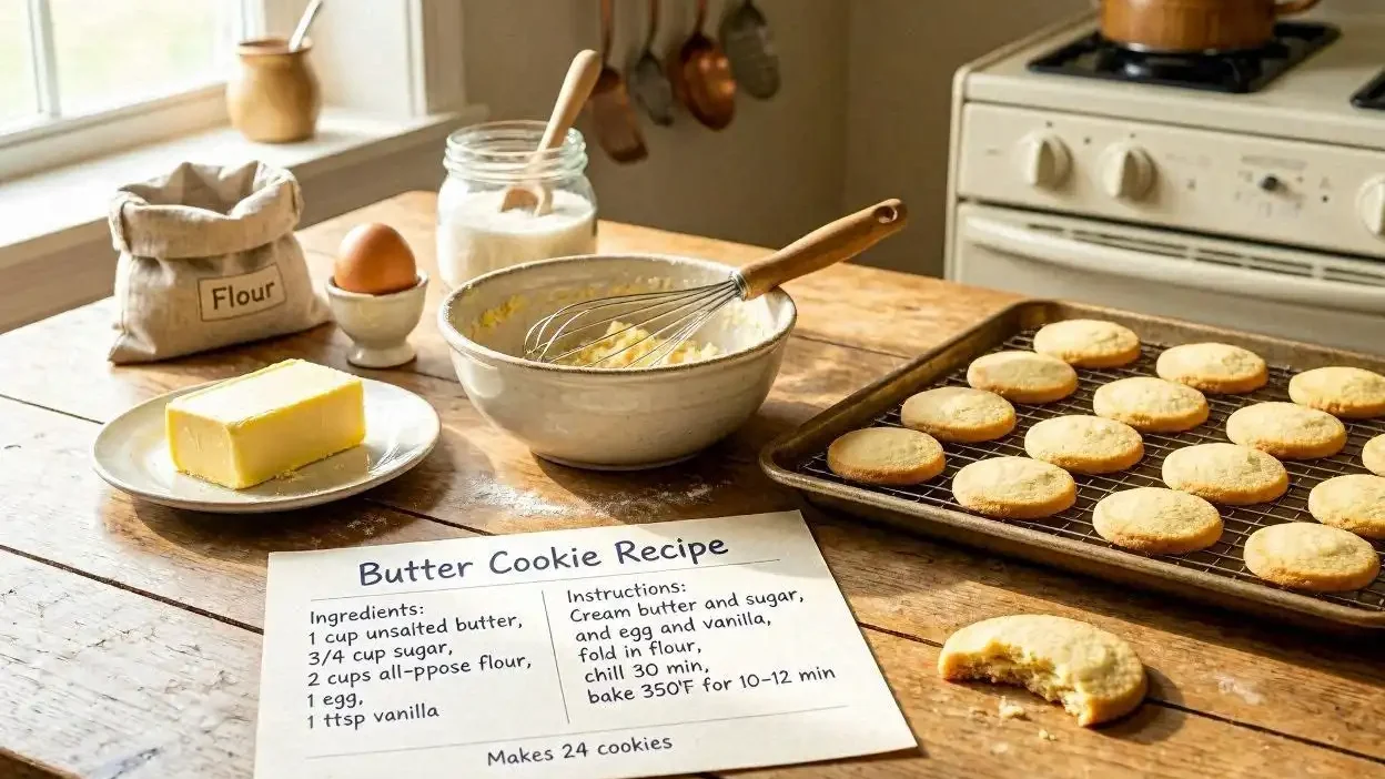 Butter Cookie Recipe