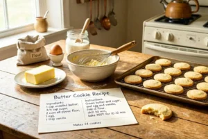 Butter Cookie Recipe