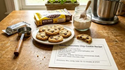 nestle chocolate chip cookie recipe