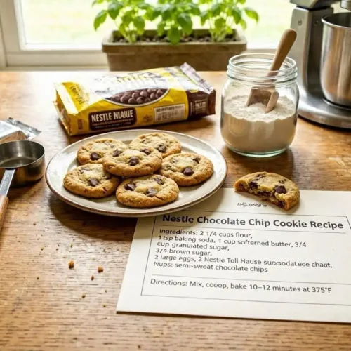 nestle chocolate chip cookie recipe