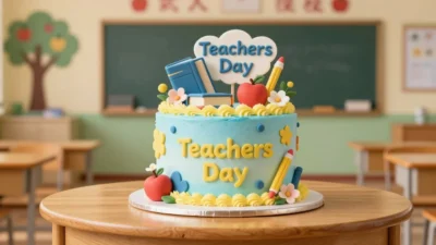 teachers day cake